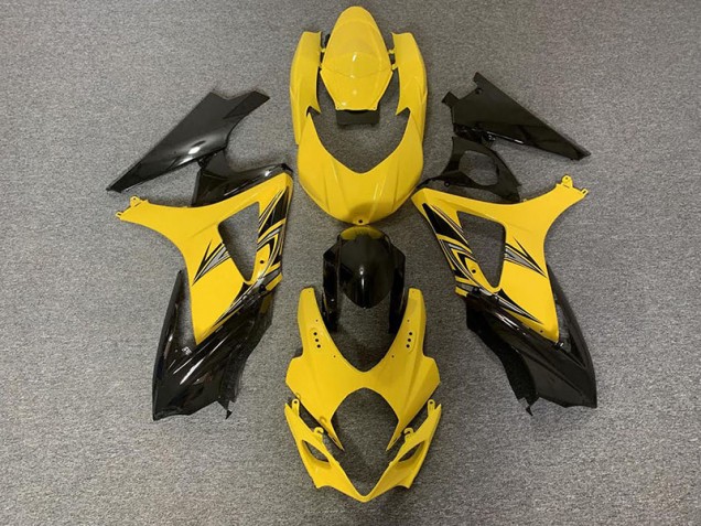 07-08 Black and Yellow GSXR 1000 Fairings 07-08 Black and Yellow GSXR 1000 Fairings