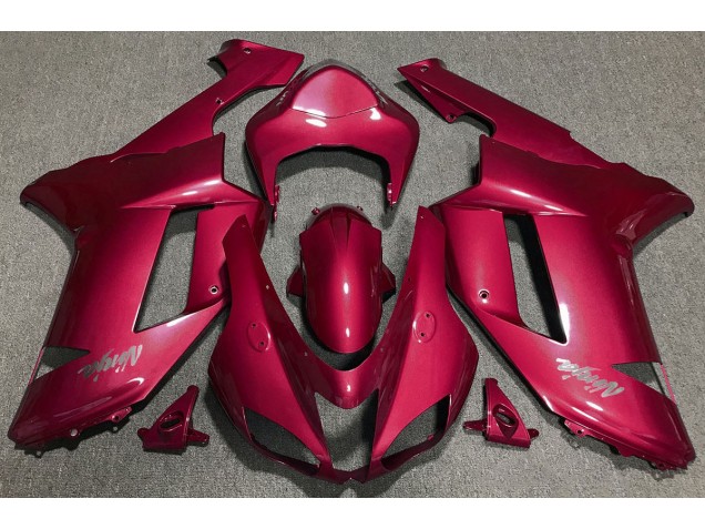 07-08 Candy Red ZX6R Fairings 07-08 Candy Red ZX6R Fairings