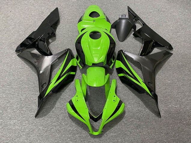 07-08 Electric Green OEM Style & Grey CBR600RR Fairings 07-08 Electric Green OEM Style & Grey CBR600RR Fairings