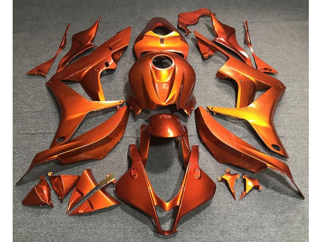 07-08 Flat Orange CBR600RR Fairings 07-08 Flat Orange CBR600RR Fairings