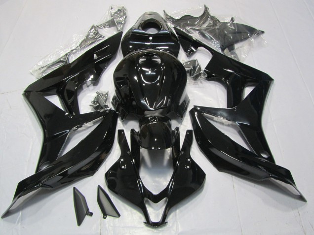 07-08 Gloss Black CBR600RR Fairings 07-08 Gloss Black CBR600RR Fairings