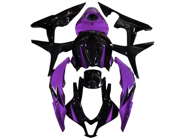07-08 Gloss Black & Purple CBR600RR Fairings 07-08 Gloss Black & Purple CBR600RR Fairings