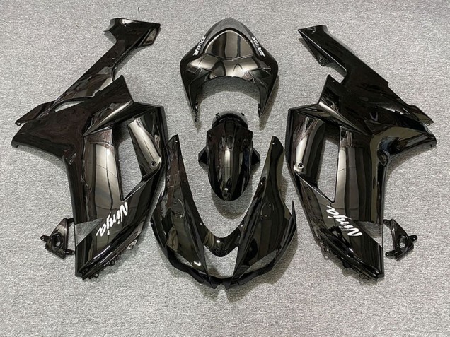 07-08 Gloss Black ZX6R Fairings 07-08 Gloss Black ZX6R Fairings