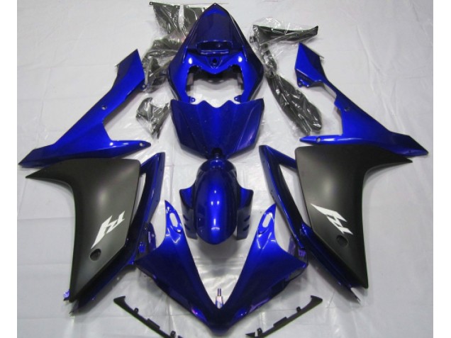 07-08 Gloss Blue and Black R1 Fairings 07-08 Gloss Blue and Black R1 Fairings