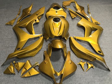 07-08 Gloss Gold Plain CBR600RR Fairings
