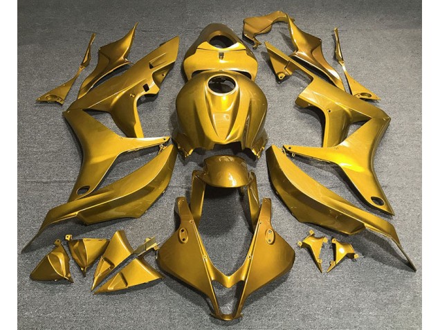 07-08 Gloss Gold Plain CBR600RR Fairings 07-08 Gloss Gold Plain CBR600RR Fairings