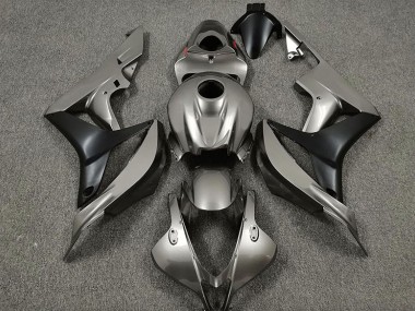 07-08 Gloss Grey and Black CBR600RR Fairings