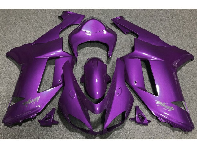 07-08 Gloss Purple ZX6R Fairings 07-08 Gloss Purple ZX6R Fairings