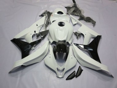 07-08 Gloss White and Black CBR600RR Fairings