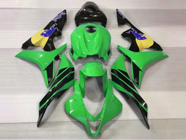 07-08 Green & Blue Bull CBR600RR Fairings 07-08 Green & Blue Bull CBR600RR Fairings