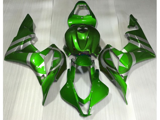 07-08 Green Captain America CBR600RR Fairings 07-08 Green Captain America CBR600RR Fairings