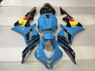 07-08 Light Blue Red Bull CBR600RR Fairings