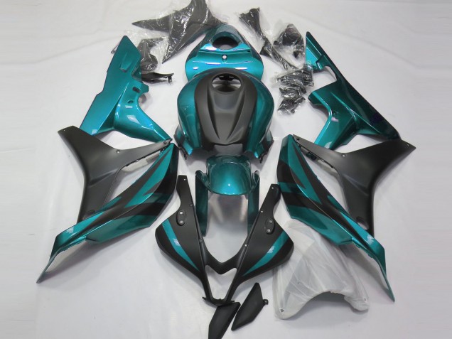 07-08 Light Blue and Matte Black CBR600RR Fairings 07-08 Light Blue and Matte Black CBR600RR Fairings