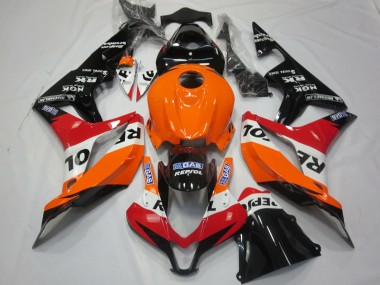 07-08 Light Orange Repsol CBR600RR Fairings
