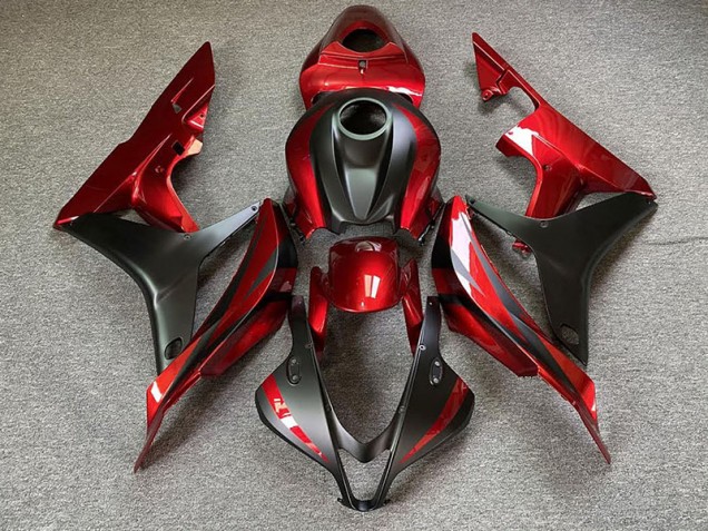 07-08 Maroon Red CBR600RR Fairings 07-08 Maroon Red CBR600RR Fairings