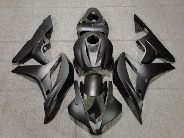 07-08 Matte Black CBR600RR Fairings 07-08 Matte Black CBR600RR Fairings
