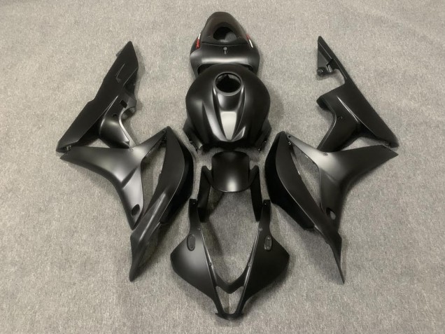 07-08 Matte Black CBR600RR Fairings 07-08 Matte Black CBR600RR Fairings