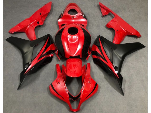 07-08 Pearl Red & Black CBR600RR Fairings 07-08 Pearl Red & Black CBR600RR Fairings