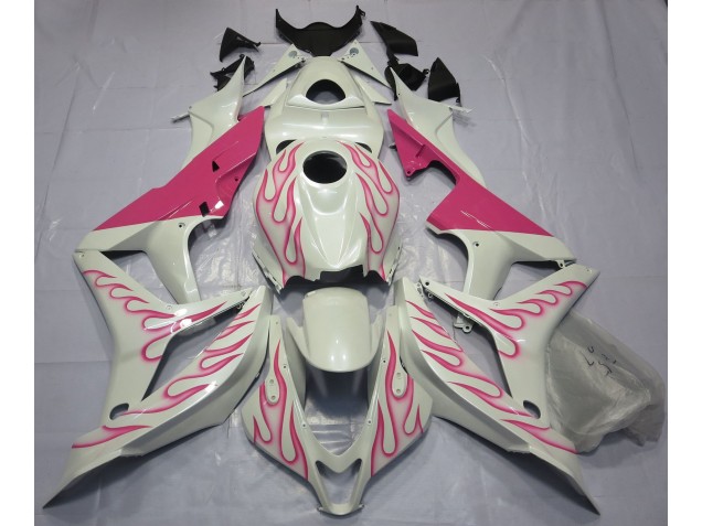 07-08 Pink Flame CBR600RR Fairings 07-08 Pink Flame CBR600RR Fairings