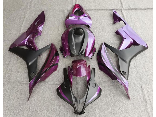 07-08 Purple and Matte Black CBR600RR Fairings 07-08 Purple and Matte Black CBR600RR Fairings