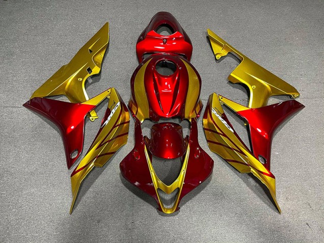 07-08 Red & Gold CBR600RR Fairings 07-08 Red & Gold CBR600RR Fairings