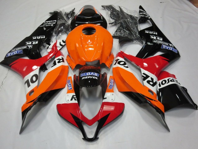 07-08 Repsol Style CBR600RR Fairings 07-08 Repsol Style CBR600RR Fairings