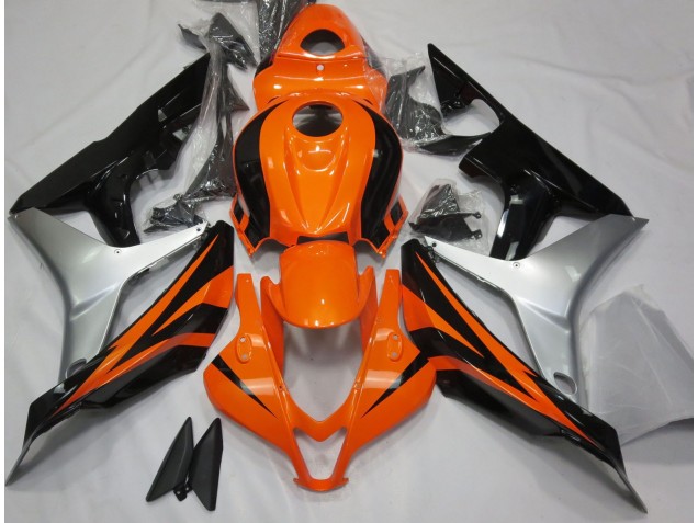 07-08 Vibrant Orange OEM Style CBR600RR Fairings 07-08 Vibrant Orange OEM Style CBR600RR Fairings