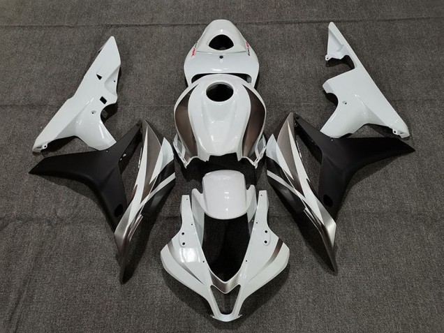 07-08 White OEM Style CBR600RR Fairings 07-08 White OEM Style CBR600RR Fairings