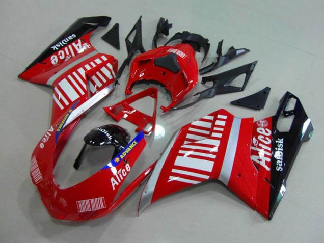 07-14 Alice Red Ducati 848 1098 1198 Fairings 07-14 Alice Red Ducati 848 1098 1198 Fairings