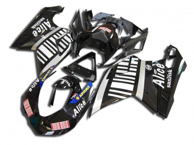 07-14 Black Alice Ducati 848 1098 1198 Fairings 07-14 Black Alice Ducati 848 1098 1198 Fairings