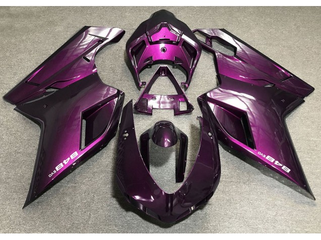 07-14 Deep Pink Ducati 848 1098 1198 Fairings 07-14 Deep Pink Ducati 848 1098 1198 Fairings