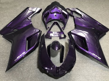 07-14 Deep Purple Ducati 848 1098 1198 Fairings