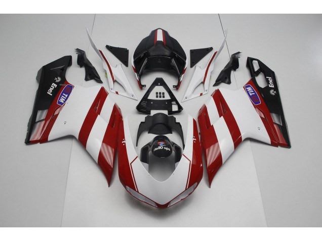 07-14 Deep Red Ducati 848 1098 1198 Fairings 07-14 Deep Red Ducati 848 1098 1198 Fairings