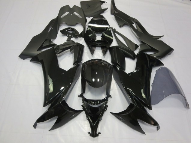 08-10 Gloss Black ZX10R Fairings 08-10 Gloss Black ZX10R Fairings