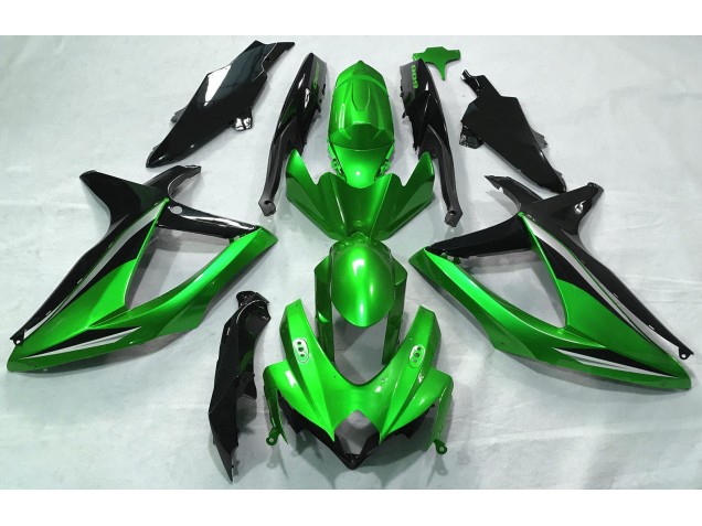 08-10 Gloss Green GSXR 600-750 Fairings 08-10 Gloss Green GSXR 600-750 Fairings