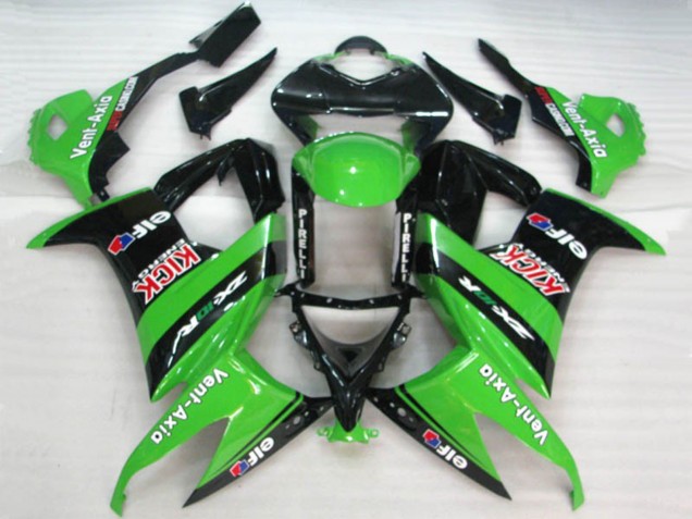 08-10 Green Elf ZX10R Fairings 08-10 Green Elf ZX10R Fairings