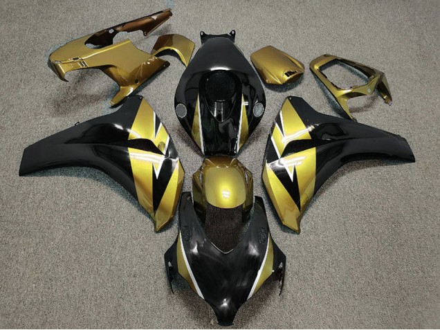 08-11 Gold and Black CBR1000RR Fairings 08-11 Gold and Black CBR1000RR Fairings