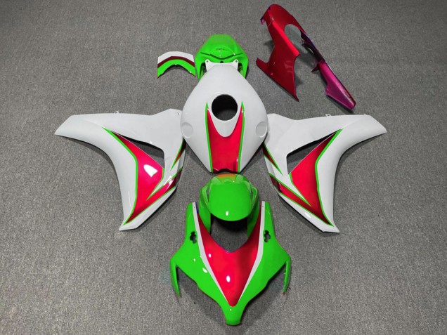 08-11 Green and Red Gloss CBR1000RR Fairings 08-11 Green and Red Gloss CBR1000RR Fairings