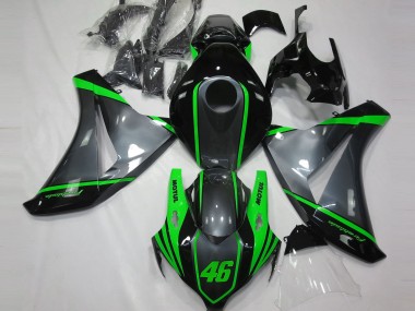 08-11 Grey Motul & Green CBR1000RR Fairings
