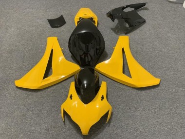 08-11 Pearl Yellow and Black CBR1000RR Fairings