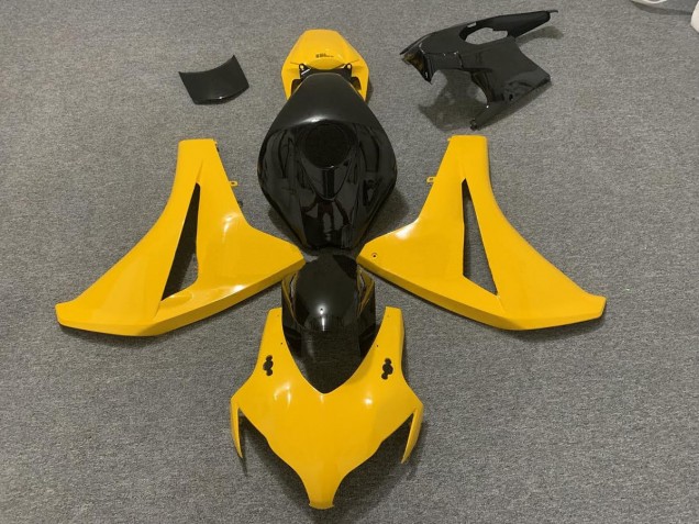 08-11 Pearl Yellow and Black CBR1000RR Fairings 08-11 Pearl Yellow and Black CBR1000RR Fairings
