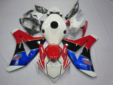 08-11 Red Blue and Black CBR1000RR Fairings