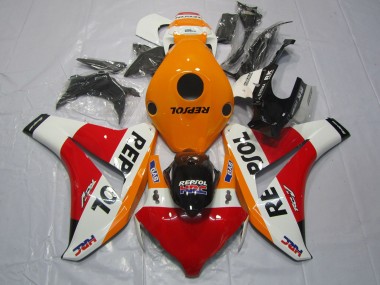 08-11 Repsol Red CBR1000RR Fairings