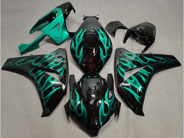 08-11 Teal Flame CBR1000RR Fairings 08-11 Teal Flame CBR1000RR Fairings
