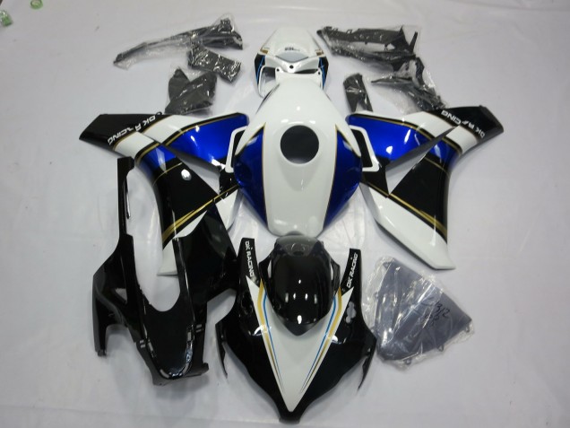 08-11 Unbranded Blue and Gold CBR1000RR Fairings 08-11 Unbranded Blue and Gold CBR1000RR Fairings