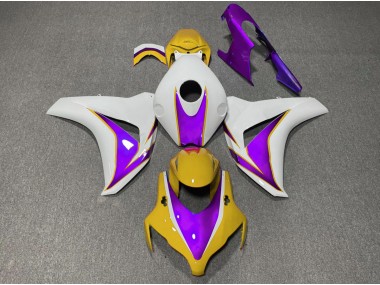 08-11 Yellow and Purple Gloss CBR1000RR Fairings