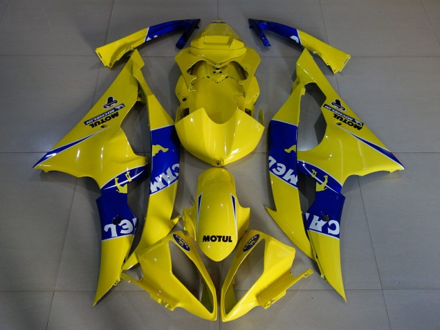 08-16 Gloss Yellow Camel R6 Fairings 08-16 Gloss Yellow Camel R6 Fairings