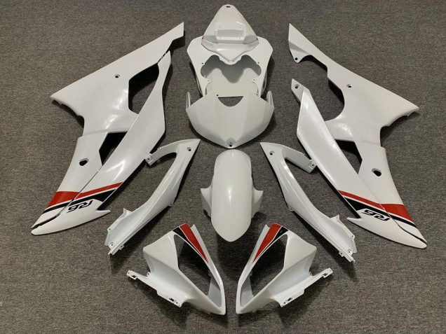 08-16 Pearl White R6 Fairings 08-16 Pearl White R6 Fairings