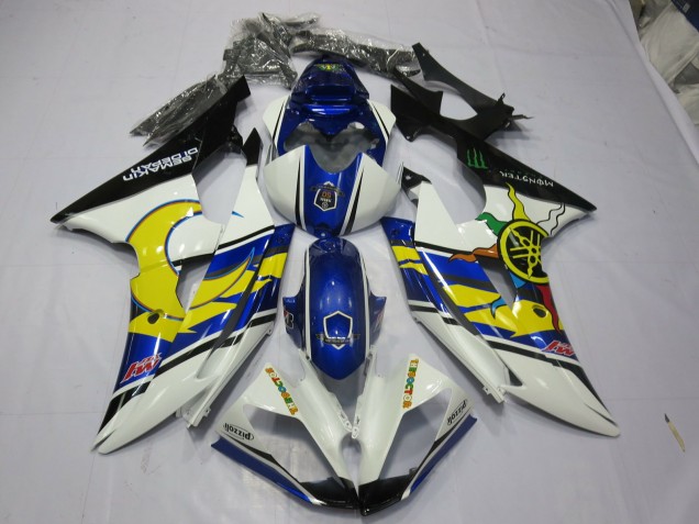 08-16 Yellow and Blue R6 Fairings 08-16 Yellow and Blue R6 Fairings