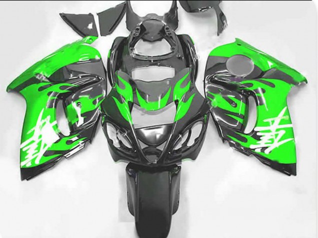 08-20 Green and Grey GSXR 1300 Hayabusa Fairings 08-20 Green and Grey GSXR 1300 Hayabusa Fairings